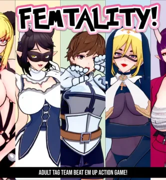 Portada con los personajes de Femtality