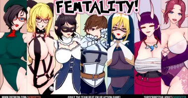 Portada con los personajes de Femtality