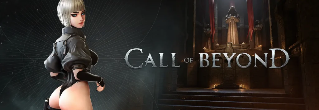 Call of Beyond portada, juego h en tercera persona con animación 3D y mundo sandbox
