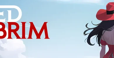 Portada de Red Brim, novela visual en 2D para Android juego hentai