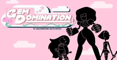 portada y cover del juego hentai gem domination