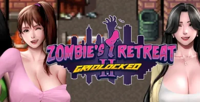 Zombie's Retreat 2 Gridlocked en español para Android, juego 2D RPG de horror y aventura con estilo pixelart