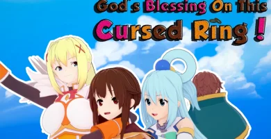 portada del juego hentai God's Blessing on This Cursed Ring!