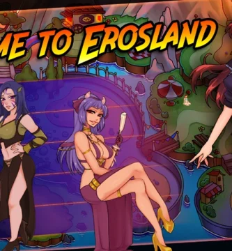 portada y cover del juego hentai welcome to erosland