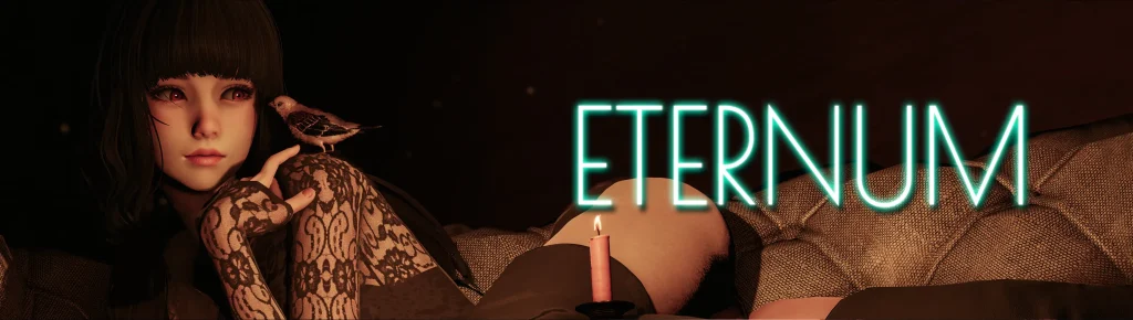 Eternum juego h en español para Android APK y PC, novela visual 3D con mundos virtuales