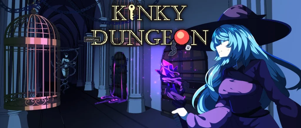 portada de kinky dungeon juego hentai