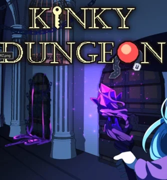 portada de kinky dungeon juego hentai