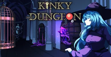 portada de kinky dungeon juego hentai