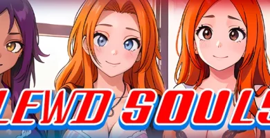 portada y cover del juego hentai lewd souls
