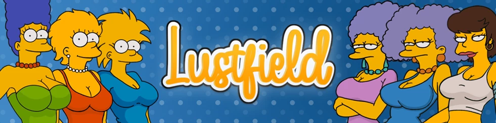 portada del juego hentai para adultos lustfield de los simpsons