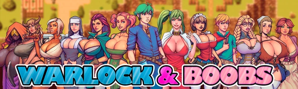 portada del juego hentai warklock and boobs