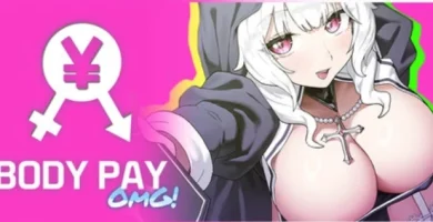 portada del juego hentai Body Pay "OMG! The girl with the big titties is too hitting on me!