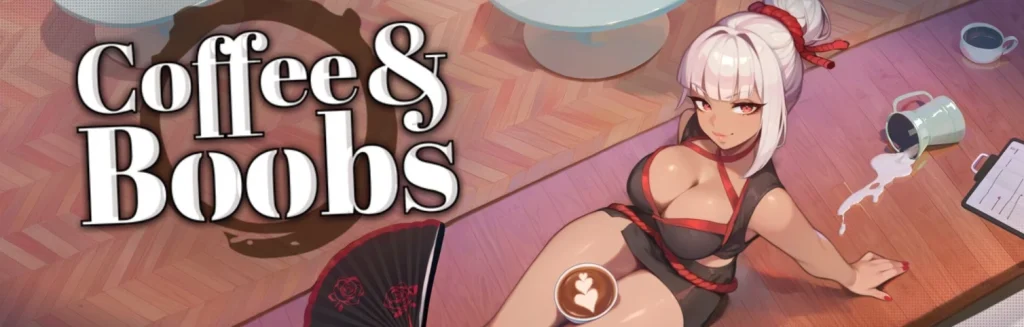 portada del juego hentai coffe & boobs en español