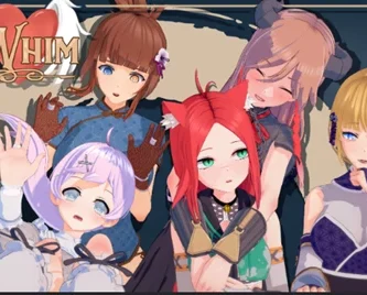 portada y cover de goddesses whim juego hentai