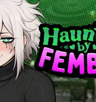 portada del juego hentai haunted by femboy