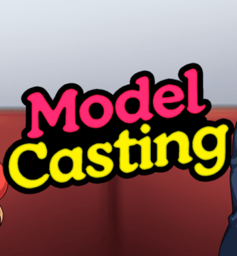 Portada de Model Casting, novela visual 2D en español con gestión de modelos