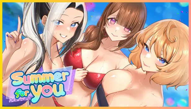 Portada de Summer For You, novela visual en español para Android APK con animación 2D y temática de romance y fantasía oscura