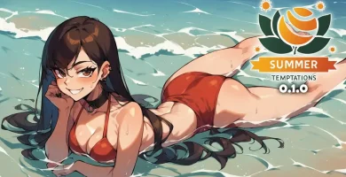 portada del juego hentai summer temptation
