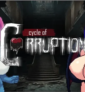 Imagen de portada del juego Cycle of Corruption, aventura 2D con horror, fantasía y chicas monstruo, disponible en español para Android.
