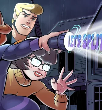 Portada de Let’s Split Up Gang, juego adulto parodia 2D n español para Android APK