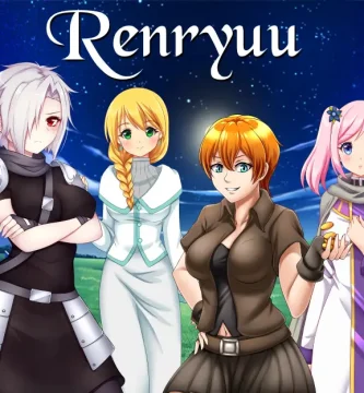 Portada de Renryuu Ascension en español para Android , RPG 2D combate por turnos y gestión de reino