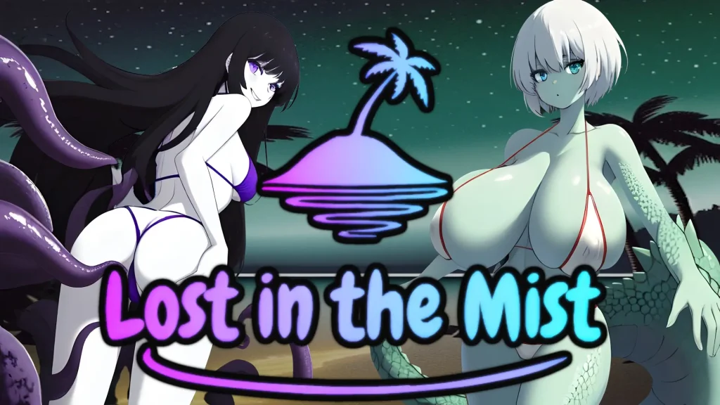 Portada del juego Lost in the Mist, RPG 2D de fantasía oscura con combates por turnos
