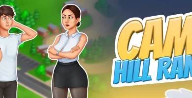 Portada de Camp Hill Range en español para Android APK, juego 2D con animación, exploración point and click