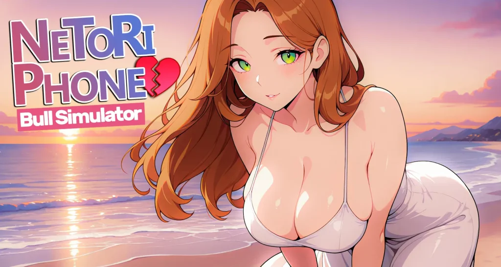 Portada de NeToRi Phone: Bull Simulator, juego h en 2D para Android APK con estilo simulador NTR.