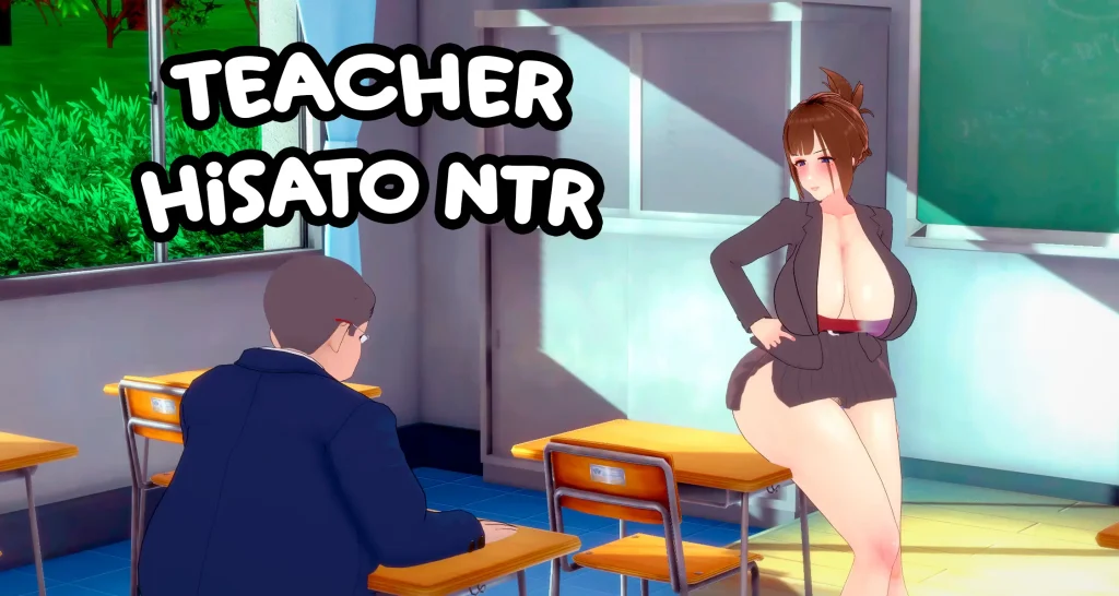 portada de Teacher Hisato NTR, novela visual 3D en español para Android