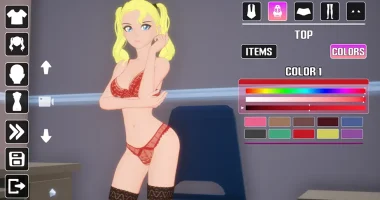 Portada de Just Sex juego H 3D para Android APK y PC, simulador con personajes humanos y futa