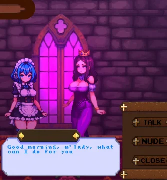 Portada del juego LadyFuta, título en 2D con desplazamiento lateral, pixel art y protagonista femenina con transformación