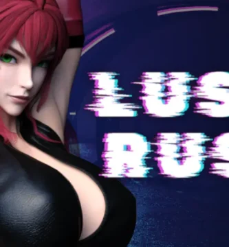 Portada del juego H Lust Rush, aventura 3D de acción con protagonista femenina