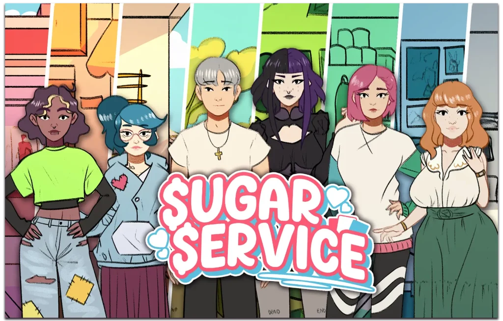 Portada del juego +18 Sugar Service