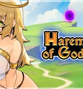 Portada del juego adulto +18 Harem of Gods