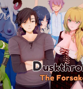 Portada del juego adulto +18 Duskthrone: The Forsaken Realm