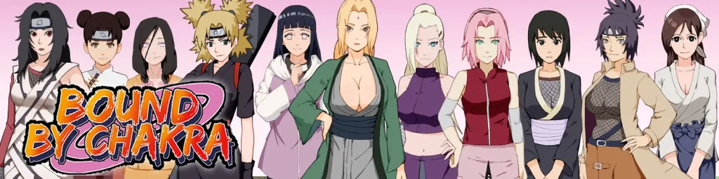 Portada del juego adulto +18 Bound by Chakra