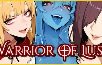 Chicas posando sensualmente en la portada de Warrior of Lust